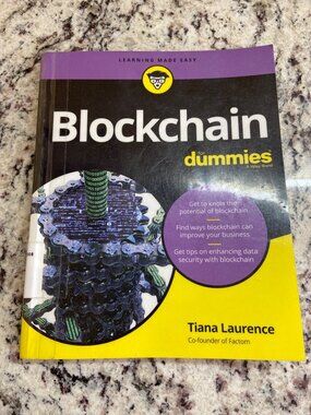 Blockchain For Dummies Tiana Laurence Paperback Ex Library